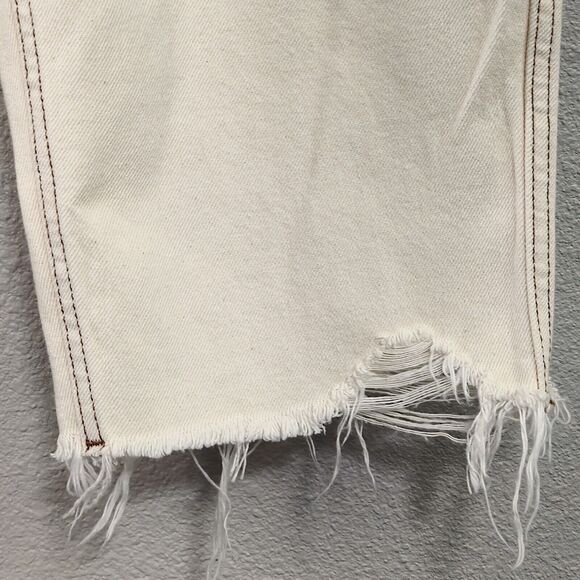 Anthropologie We The Free Women’s Shorts Coastal Casual Raw Hem Denim Size 25 - Picture 9 of 10